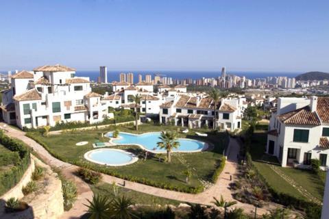 Sierra Cortina Apartamento Con Vistas Al Mar Apartamento Finestrat Exterior foto